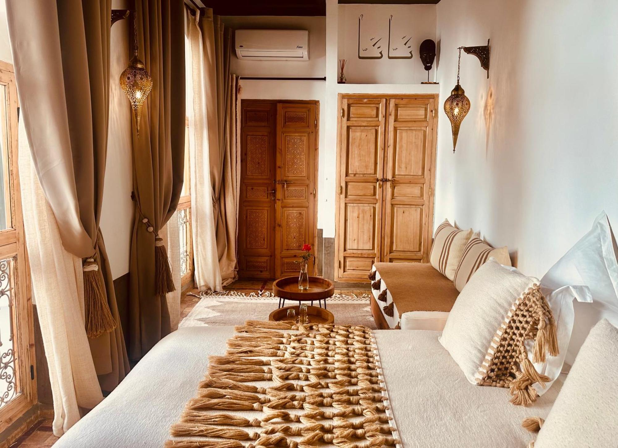 Riad Jardin Des Sens & Spa Marrakesh Eksteriør billede