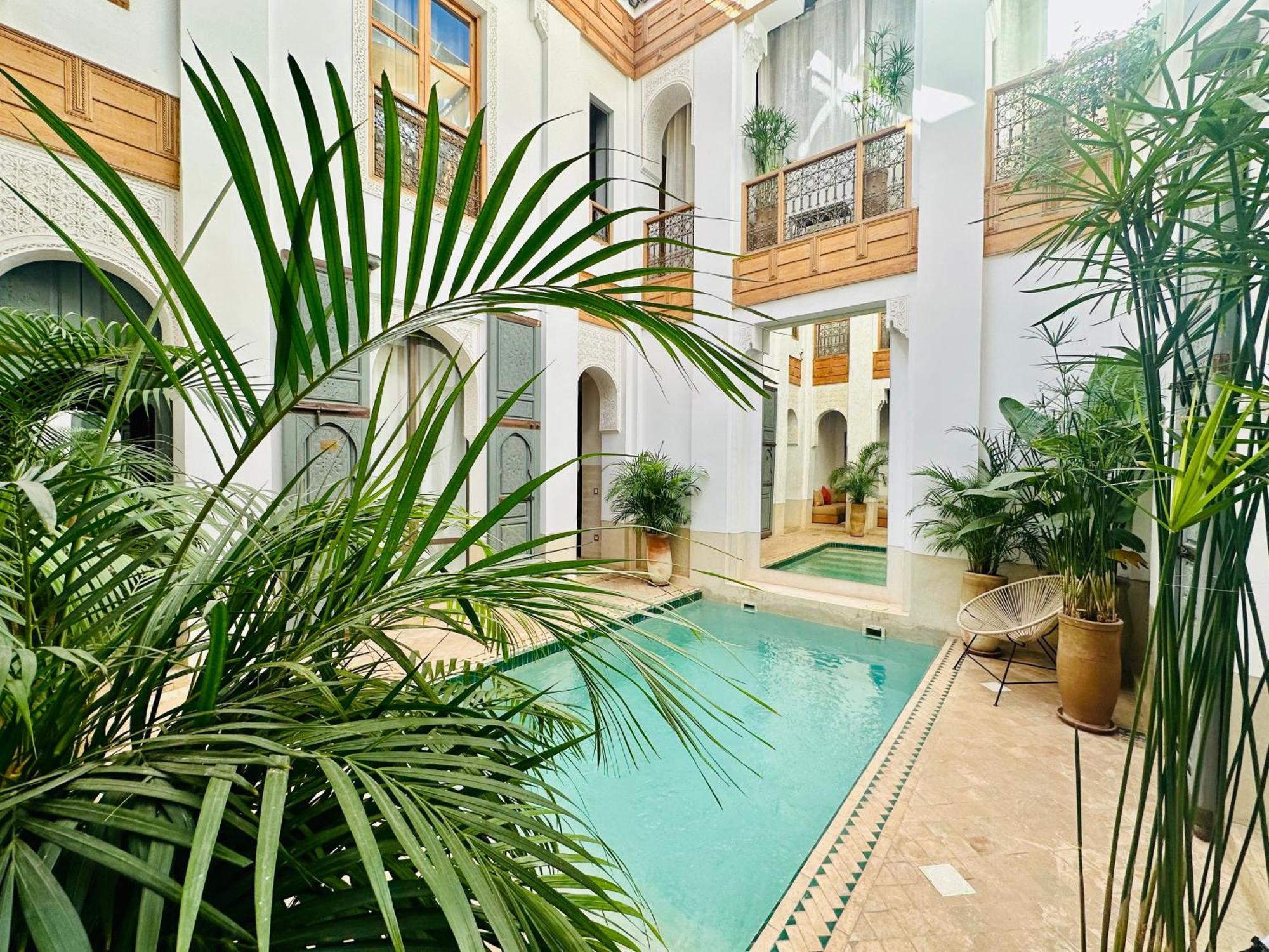 Riad Jardin Des Sens & Spa Marrakesh Eksteriør billede